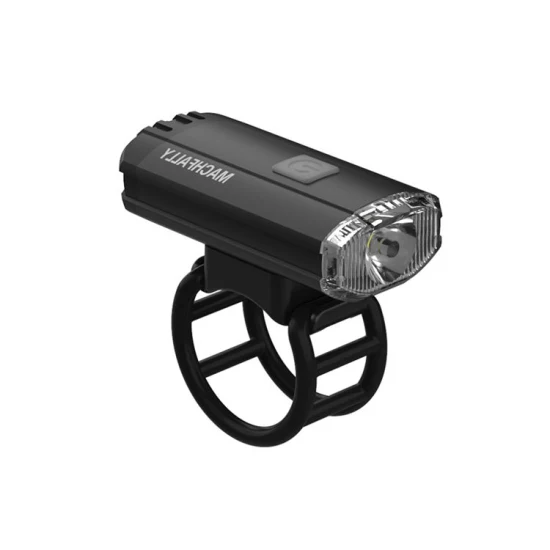 小型高輝度アルミ合金 USB 充電式 LED 自転車バイクフロントライト